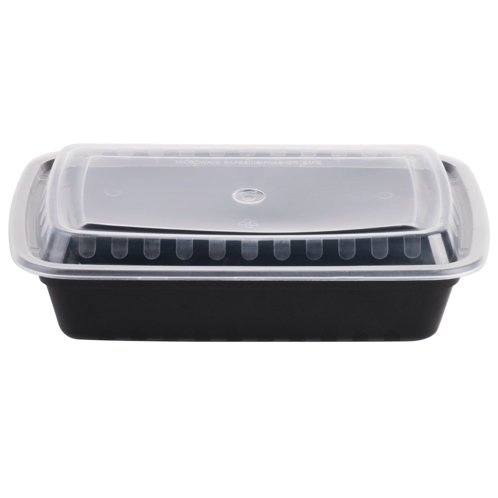 Black Food Container